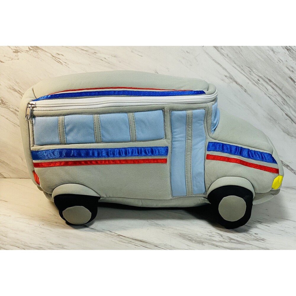 Childcraft School Bus Bag With Students And The Driver 14”x7”x6”